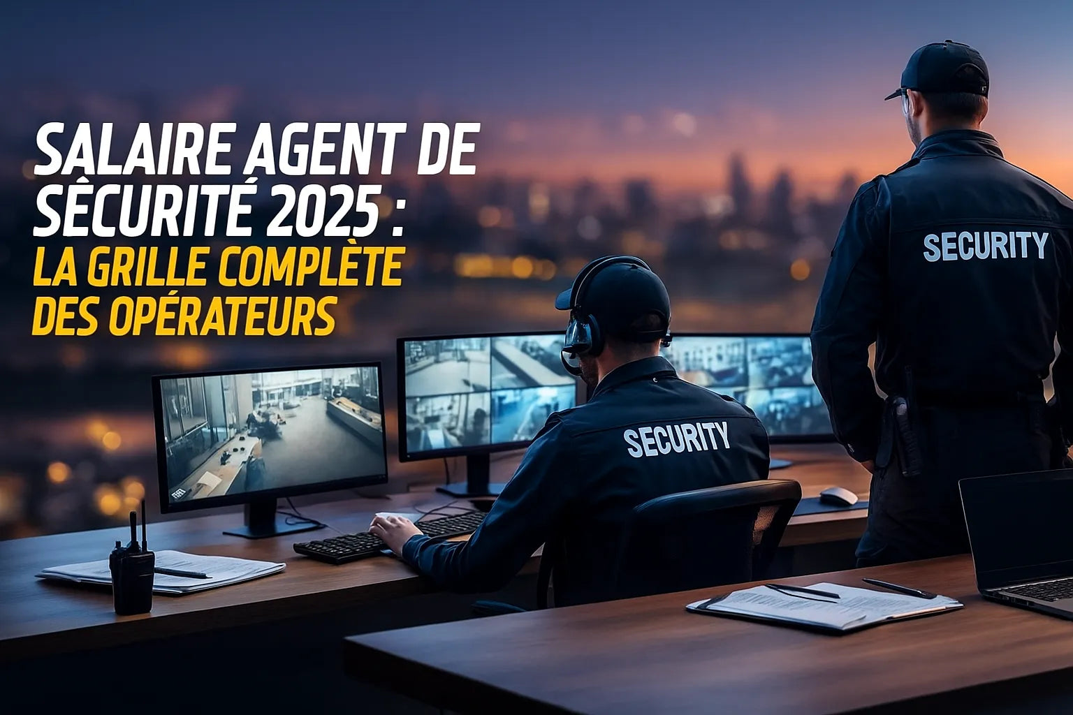Salaire Agent de Sécurité 2025 : La Grille Complète des Opérateurs