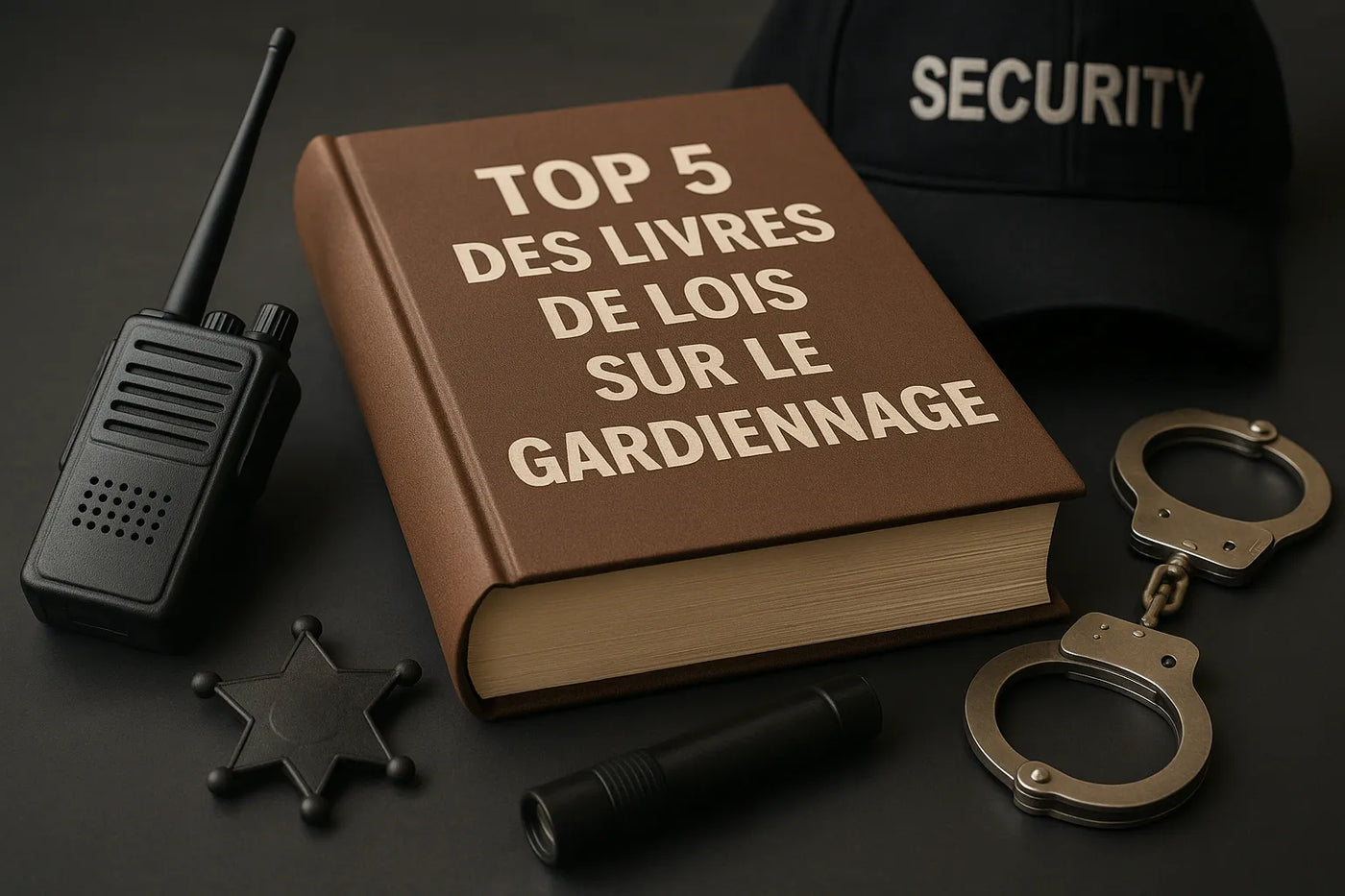 Top 5 des livres de lois pour un agent de sécurité privée