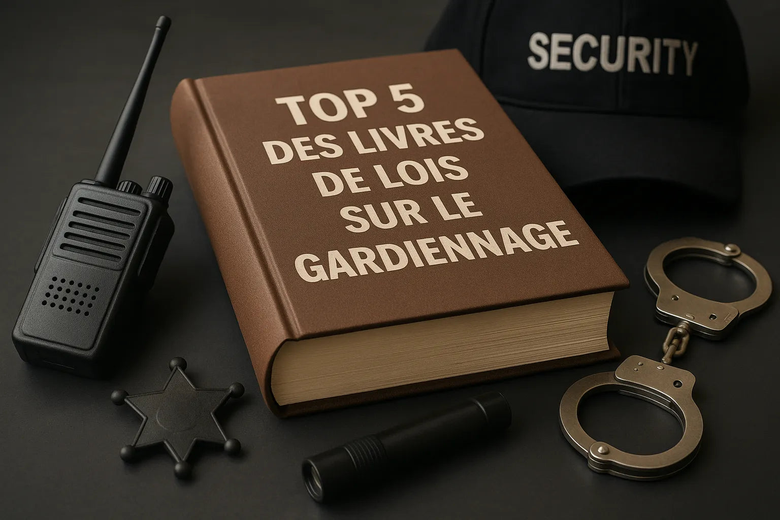 Top 5 des livres de lois pour un agent de sécurité privée
