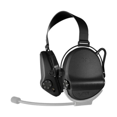 Casque anti-bruit Suprême X2 BT noir serre-nuque tissu noir avec microphone