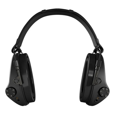 Casque anti-bruit Suprême X2 BT serre-tête cuir noir vue de face