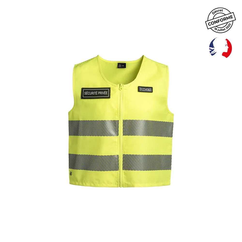 Gilet sans manches SÉCU-ONE HV-TAPE jaune