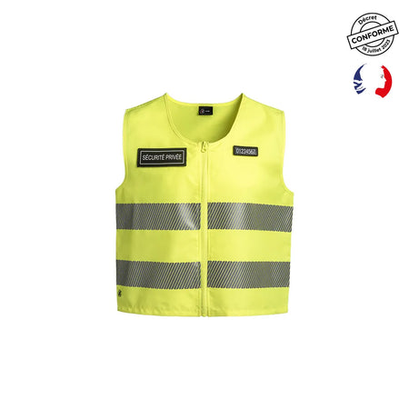 Gilet sans manches SÉCU-ONE HV-TAPE jaune