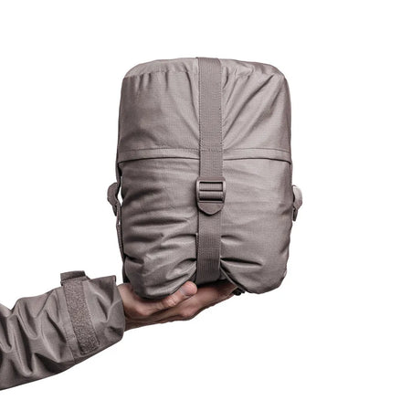 Parka Militaire Hardshell FIGHTER XMF 200 brun Terre de France dans son sac imperméable