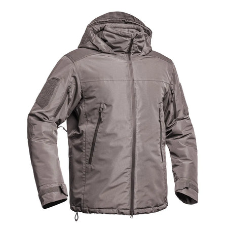 Parka Militaire Hardshell FIGHTER XMF 200 brun Terre de France Imperméable vue de face