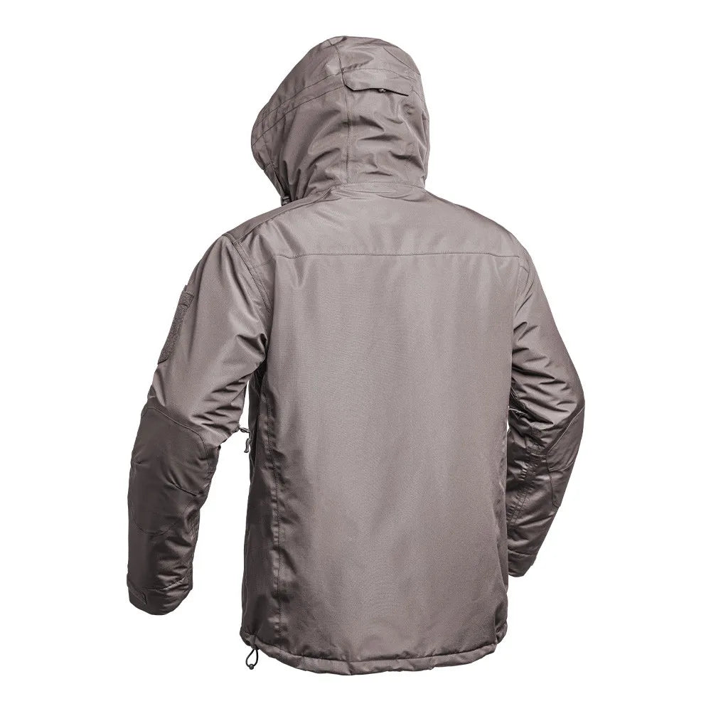 Parka Militaire Hardshell FIGHTER XMF 200 brun Terre de France capuche imperméable