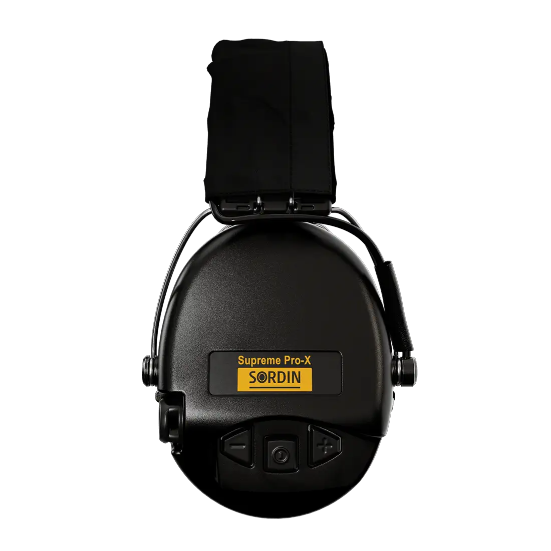 Casque anti-bruit Tactique Suprême Pro-X LED noir pour les soldats