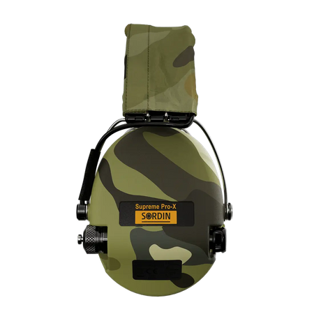 Casque de protection anti-bruit Suprême Pro-X LED camo pour le son