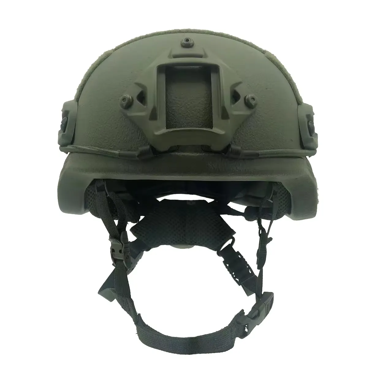 Casque balistique pare-balles MICH Coupe basse NIJ 3 vert olive de face