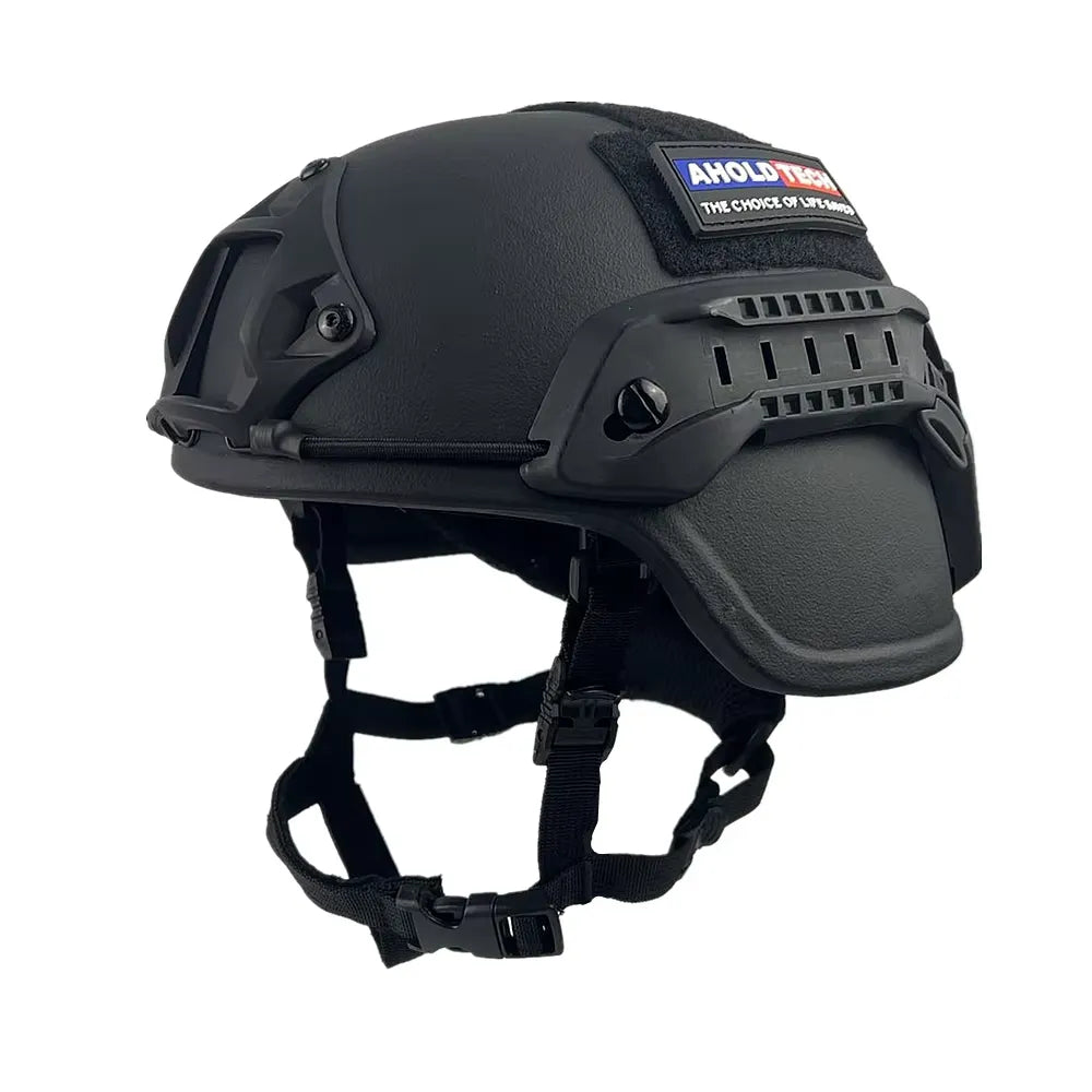 Casque balistique pare-balles MICH Coupe basse NIJ 3 Noir