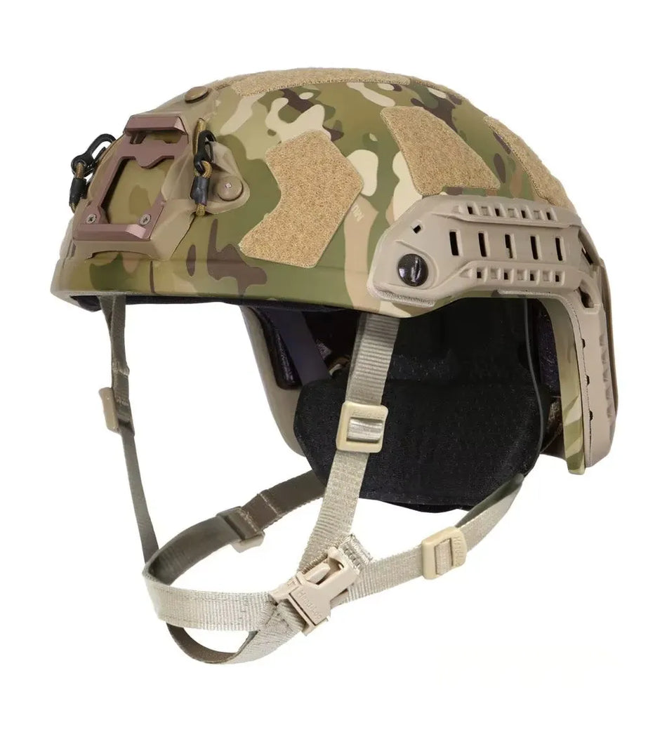 Casque balistique pare-balles FAST SF certifié NIJ 3A Multicam