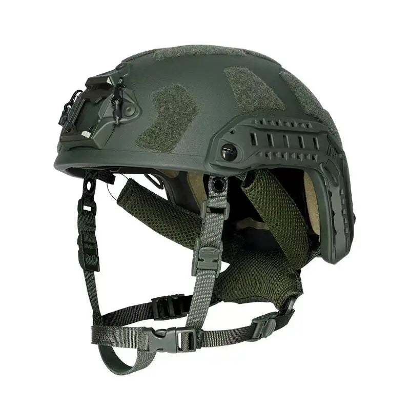 Casque tactique pare-balles vert