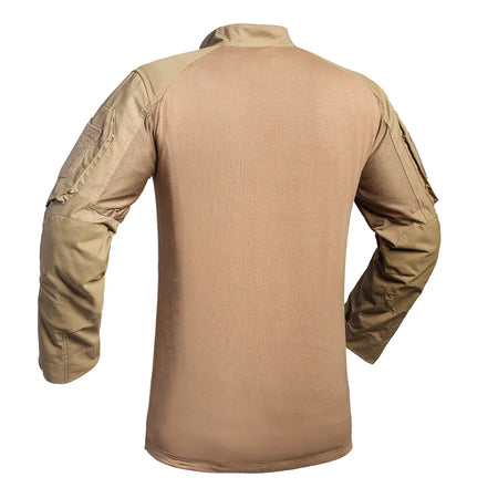Chemise de combat UBAS V2 FIGHTER Tan vue de derrière