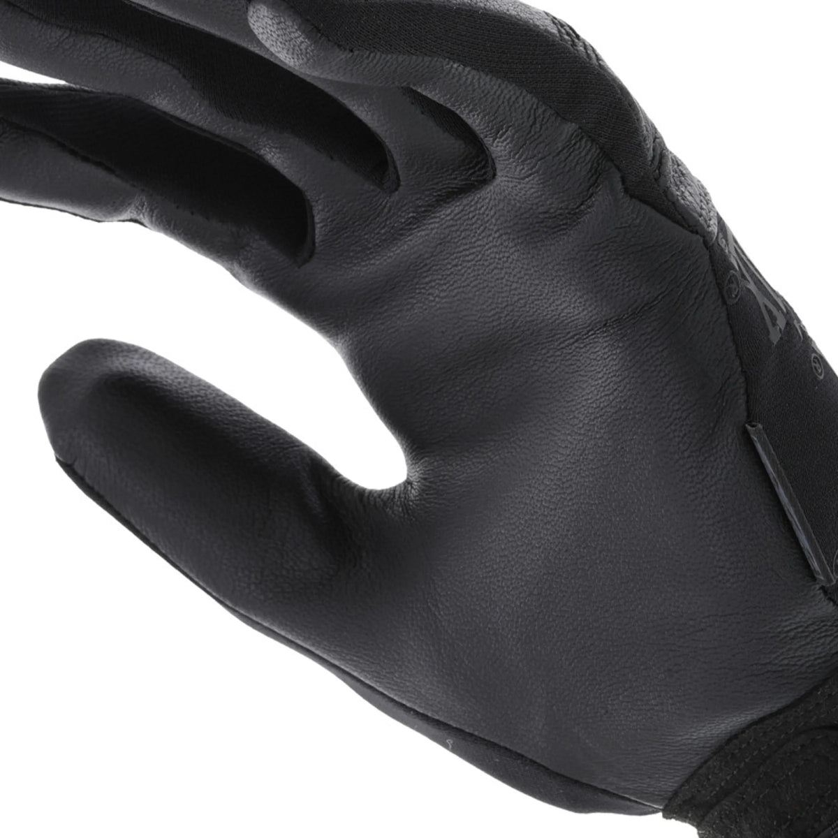 Gants d'intervention en cuir noir Mechanix Wear