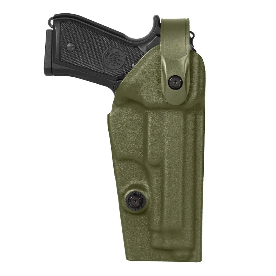 Holster droitier Vegatek Duty VKD800 pour Beretta 92/98 - PAMAS / MAS-G1 vert olive