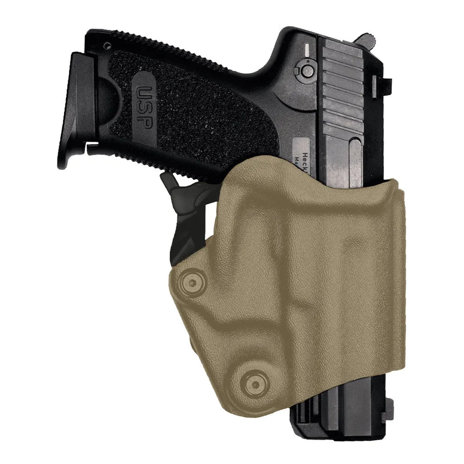 Holster droitier Vegatek Short VKS800 vert olive pour PAMAS MAS-G1 tan