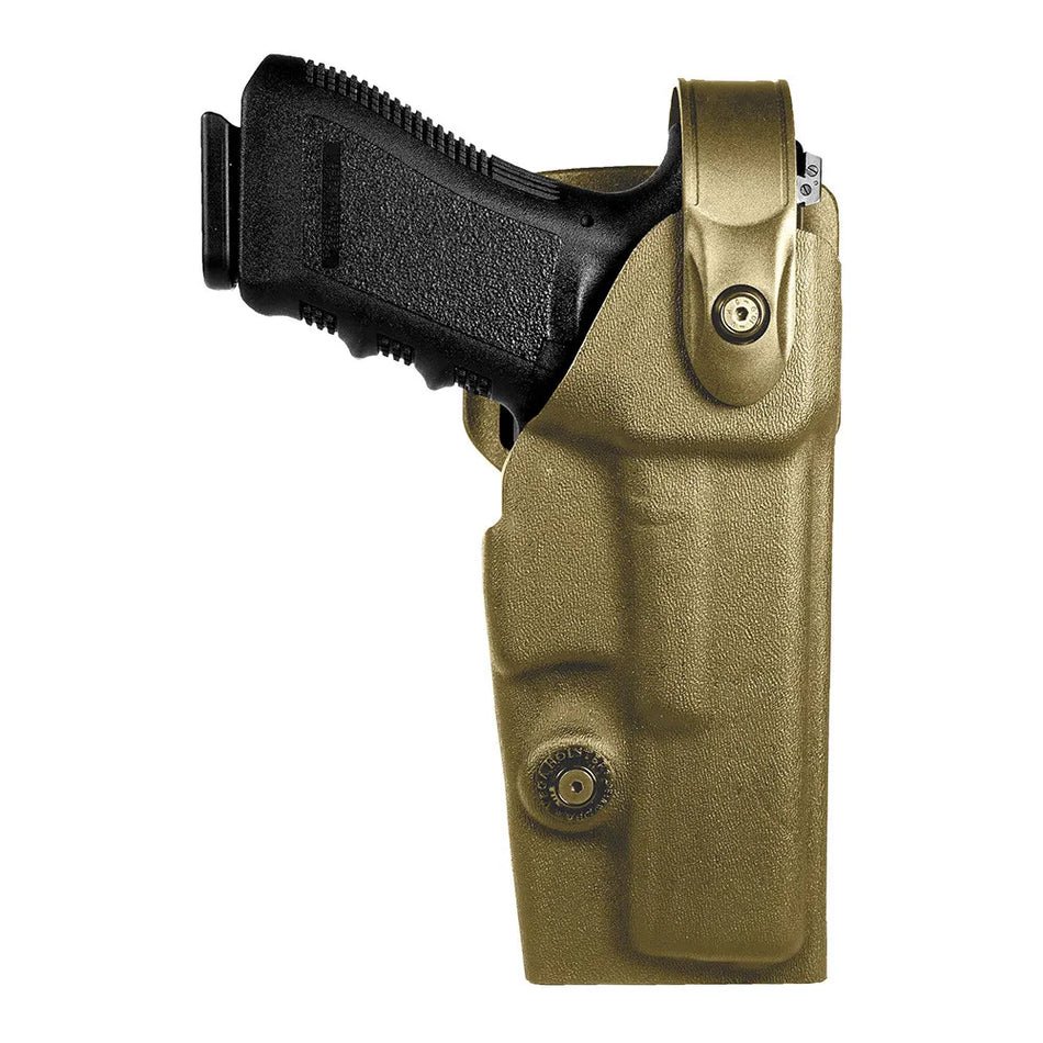 Holster droitier Vegatek Duty VKD804 pour GLOCK 17/19/22/23 tan