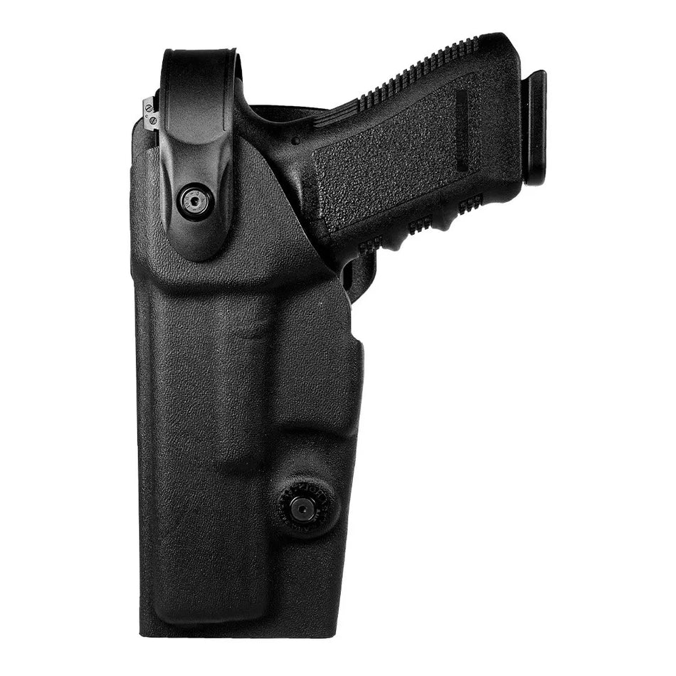 Holster gaucher Vegatek Duty VKD804 pour GLOCK 17/19/22/23 Noir