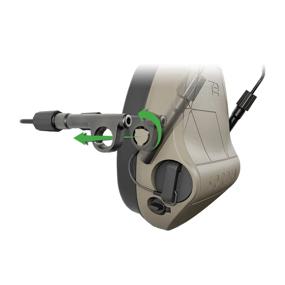 Kit de suspension serre-nuque pour coquilles anti-bruit Suprême T2/X2 BT support