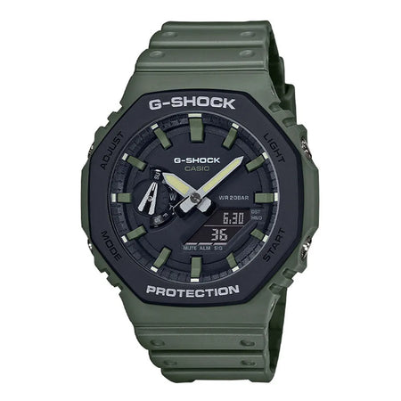 Montre TactiqueG-Shock GA-2100 vert