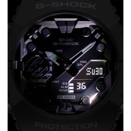 Montre tactique G-Shock GA-B001 noir cadran réfléchissant la nuit