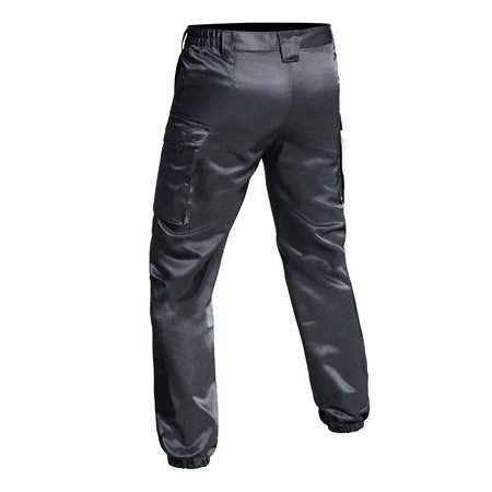 Pantalon Sécurité SÉCU-ONE bas élastiqué antistatique noir vue arrière