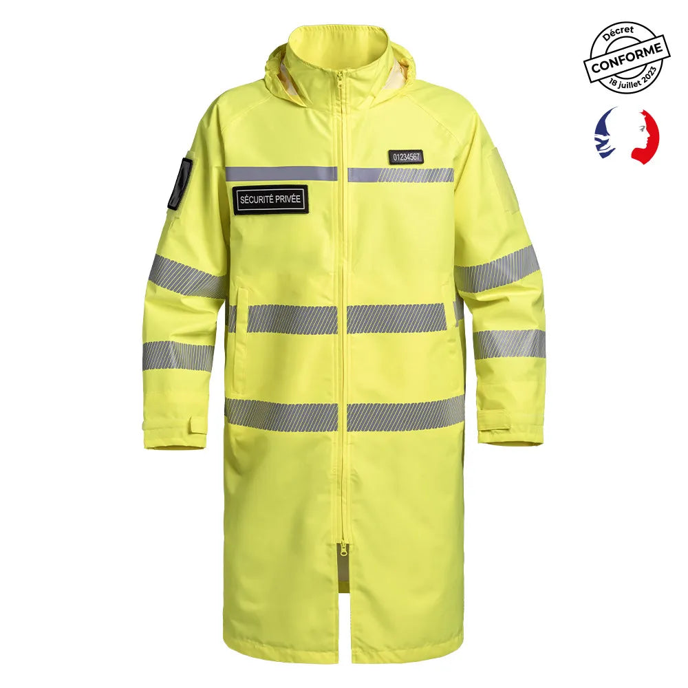 Poncho Lightshell SÉCU-ONE HV-TAPE jaune