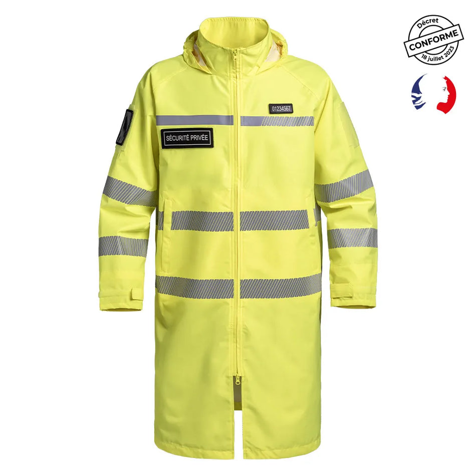 Poncho Lightshell SÉCU-ONE HV-TAPE jaune