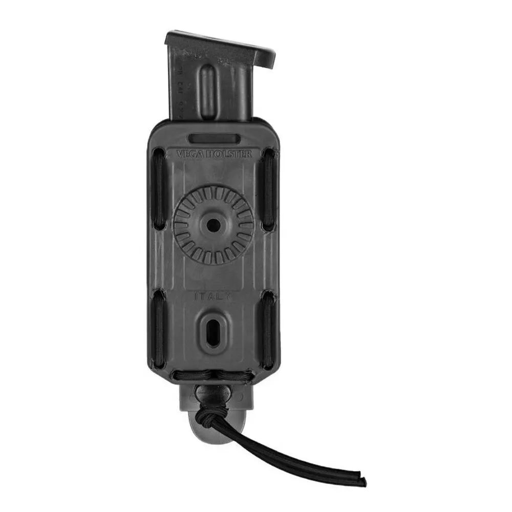 Porte-chargeur simple Bungy 8BL01 pour pistolet automatique noir VEGA