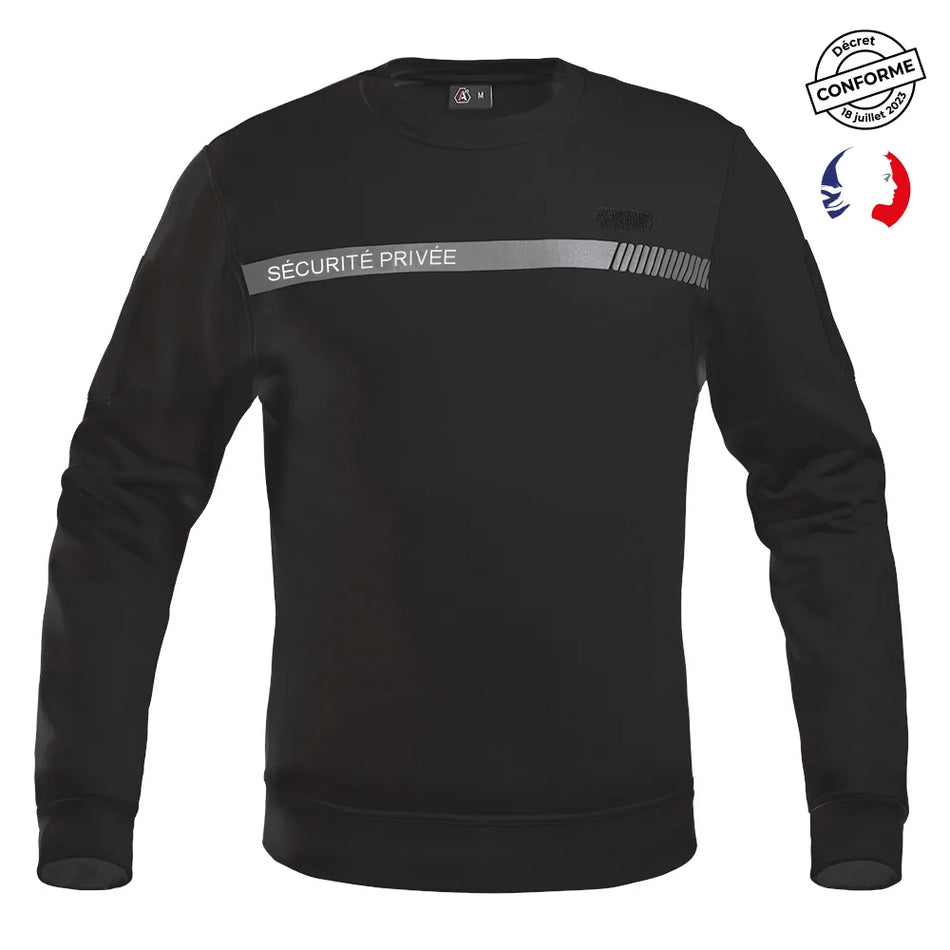 Sweat Sécurité Privée SÉCU-ONE noir