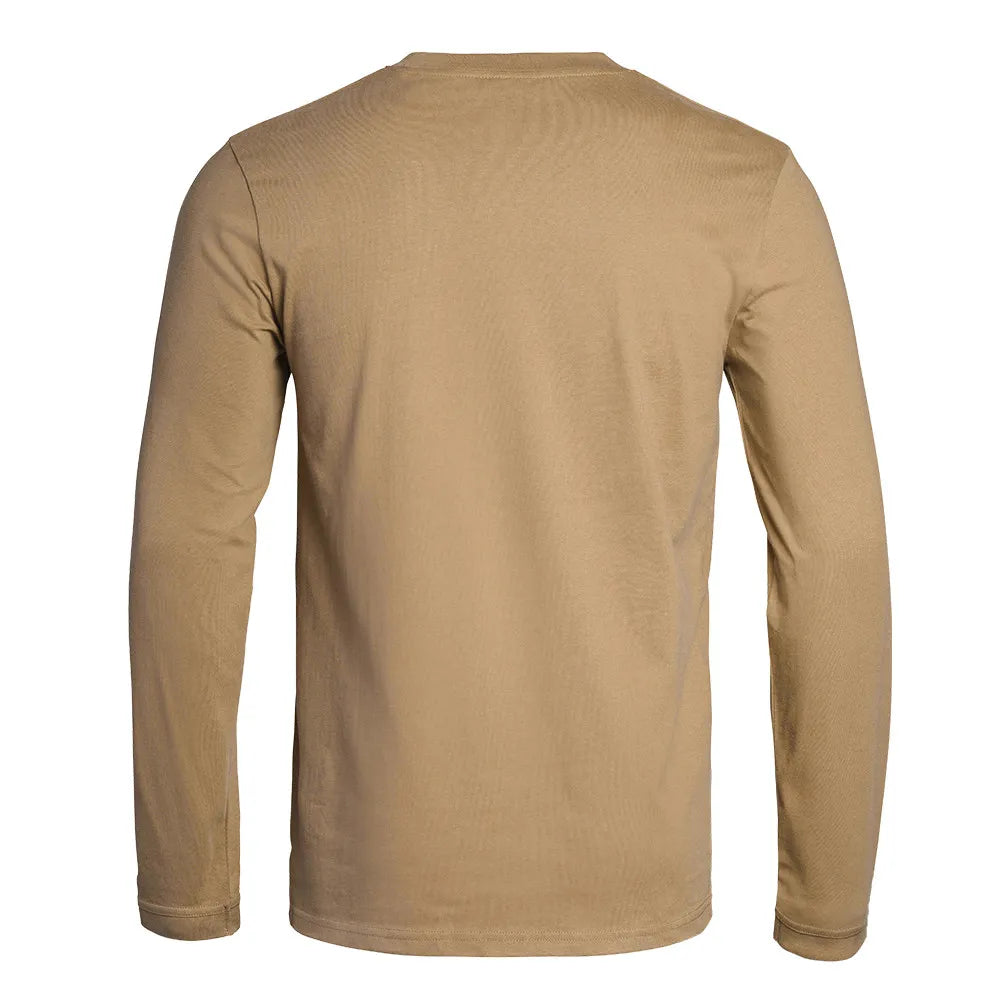 T-shirt tactique STRONG manches longues tan A10