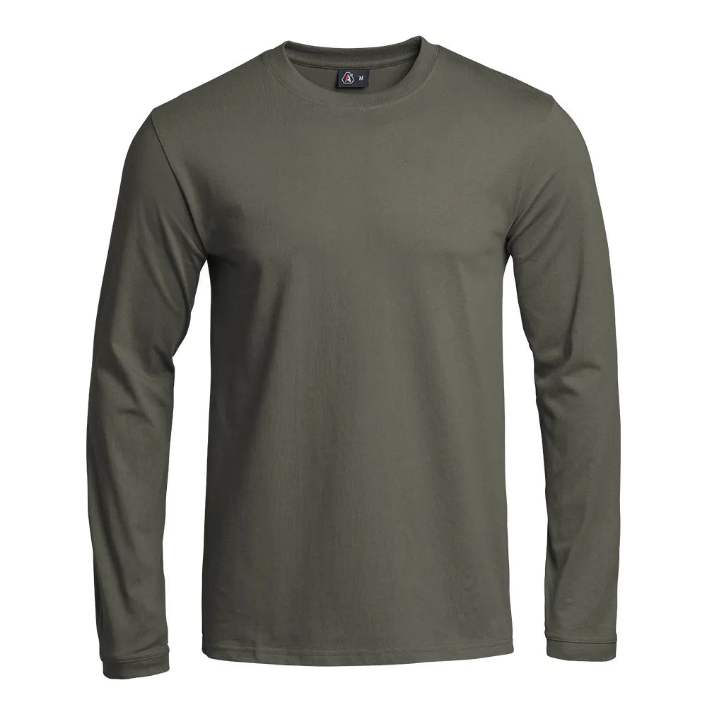 T-shirt tactique STRONG manches longues Vert Olive