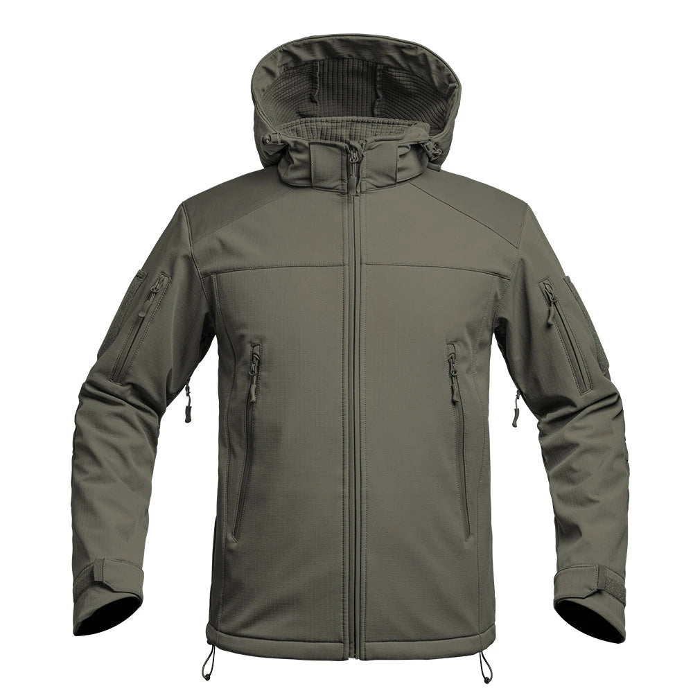 Veste tactique Softshell V2 FIGHTER vert olive