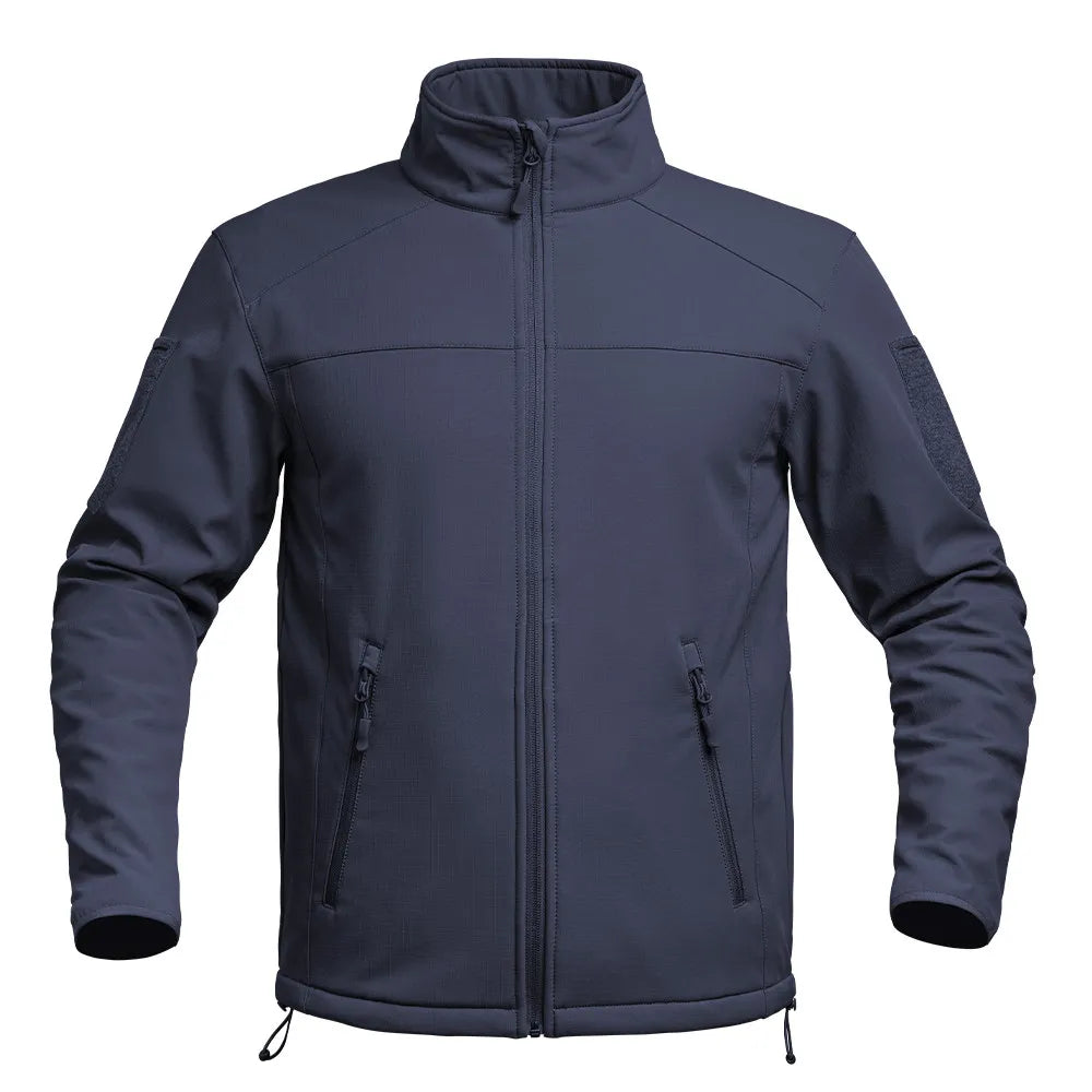 Veste tactique Softshell FIGHTER Bleu Marine