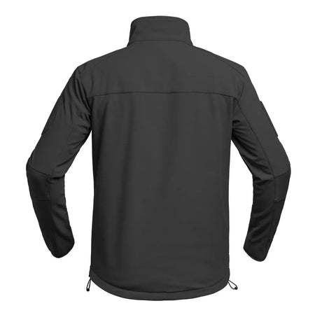 Veste tactique Softshell FIGHTER noir vue de dos